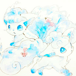 This is a pixiv picture whose title is 暑い日に.