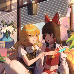 This is a pixiv picture whose title is ☆.