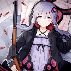 This is a pixiv picture whose title is 【結月ゆかり】A Pathetic Comedy【オリジナル曲】.
