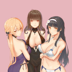 This is a pixiv picture whose title is 3倍的快乐.