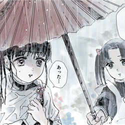 This is a pixiv picture whose title is 五月七日は栗花落カナヲの日.
