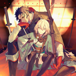 This is a pixiv picture whose title is 誠.