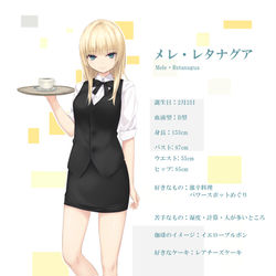 This is a pixiv picture whose title is メレさんプロフィール.