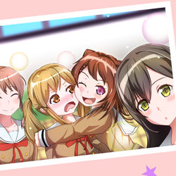 This is a pixiv picture whose title is Poppin'Party!.
