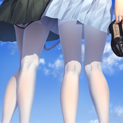 This is a pixiv picture whose title is ひみつの授業.