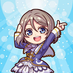This is a pixiv picture whose title is 曜ちゃんおめでとぉーーー！！！.