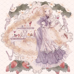 This is a pixiv picture whose title is ラプンツェルより.