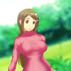 This is a pixiv picture whose title is 八神ヒカリ 「LadyDevimon Corruption」.