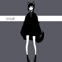This is a pixiv picture whose title is Wolfちゃん.