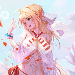This is a pixiv picture whose title is Emperor of Summer.