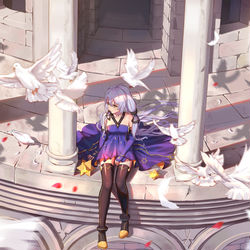 This is a pixiv picture whose title is 星尘.