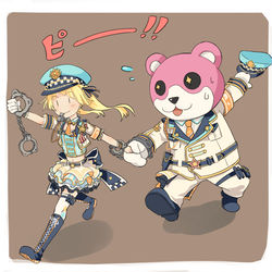 This is a pixiv picture whose title is スマイルポリス.