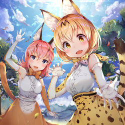 This is a pixiv picture whose title is ようこそジャパリパークへ！.