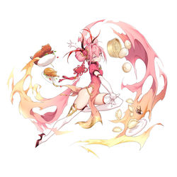 This is a pixiv picture whose title is 方舟指令洛基春节皮肤.