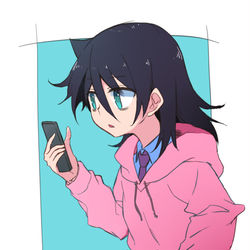 This is a pixiv picture whose title is もこ.