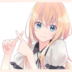 This is a pixiv picture whose title is おさわり禁止♡だよ♡.