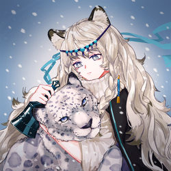 This is a pixiv picture whose title is 初雪.