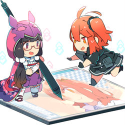 This is a pixiv picture whose title is キャンバスライフ.