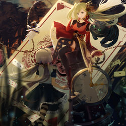 This is a pixiv picture whose title is 天方夜谭.