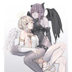 This is a pixiv picture whose title is 灰.
