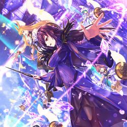 This is a pixiv picture whose title is 『死溢るる魔境への門』.