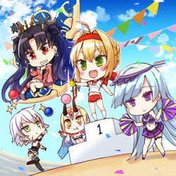This is a pixiv picture whose title is CHALDEA CHIBI DAY.