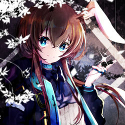 This is a pixiv picture whose title is 阿米娅.