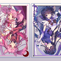 This is a pixiv picture whose title is Poker.