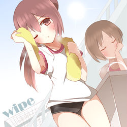 This is a pixiv picture whose title is 拭う。.