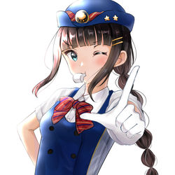 This is a pixiv picture whose title is ピーッ！.