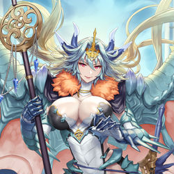 This is a pixiv picture whose title is 【お仕事】アルテイルNEO『アウグスタ』.