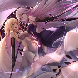 This is a pixiv picture whose title is ジャンヌダルク.