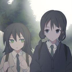This is a pixiv picture whose title is わたモテ.