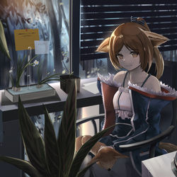 This is a pixiv picture whose title is 调香师.