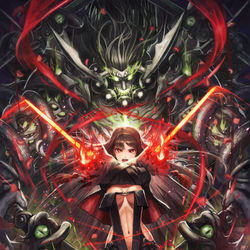 This is a pixiv picture whose title is 共に.