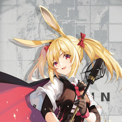 This is a pixiv picture whose title is 明日方舟 空.