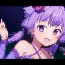 This is a pixiv picture whose title is アニメ風ゆかりさん.