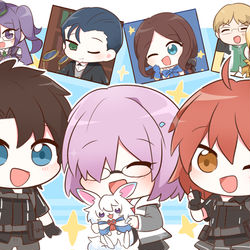 This is a pixiv picture whose title is FGO.