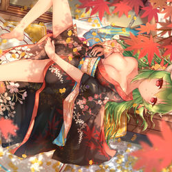 This is a pixiv picture whose title is 红叶.
