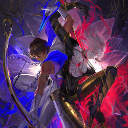This is a pixiv picture whose title is 輝き.