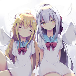 This is a pixiv picture whose title is てんし.