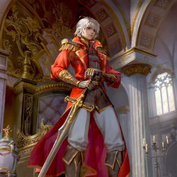 This is a pixiv picture whose title is Final Fantasy Brave Exvius Shera.