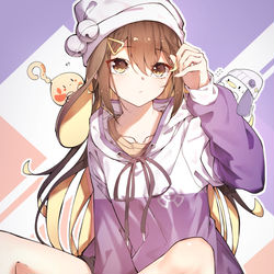 This is a pixiv picture whose title is ◑.