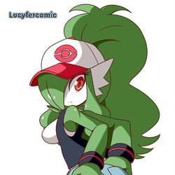 This is a pixiv picture whose title is Gardevoir/Touko.