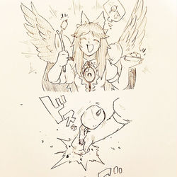 This is a pixiv picture whose title is 東方アナログまとめ34.