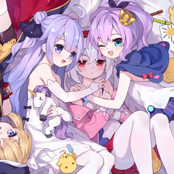 This is a pixiv picture whose title is アズールレーン2周年祝賀する~.