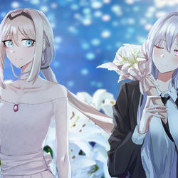This is a pixiv picture whose title is 그림들.