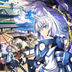 This is a pixiv picture whose title is 武鐵煉姬 風鈴丸.