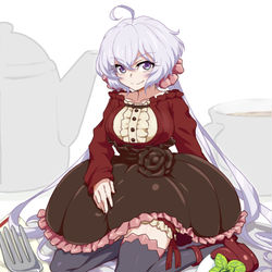 This is a pixiv picture whose title is XV衣装クリスちゃん.