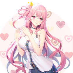 This is a pixiv picture whose title is こころ❤️.